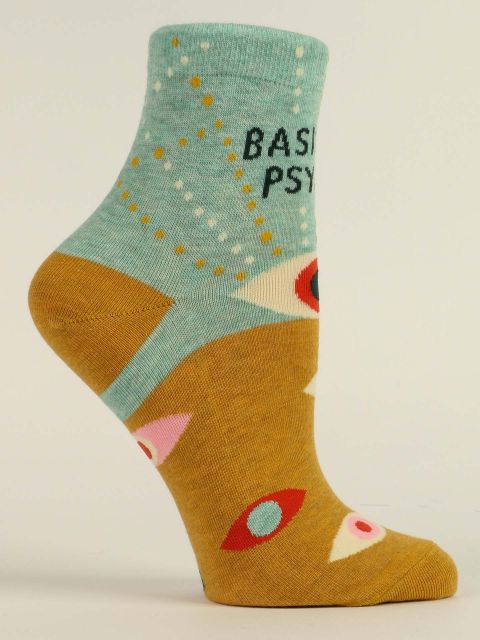 Image of Basically Psychic W-Ankle Socks BLUEQ